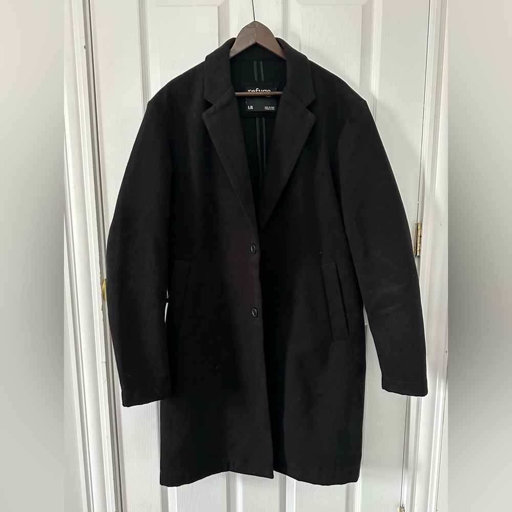 Black Refuge Men Jacket